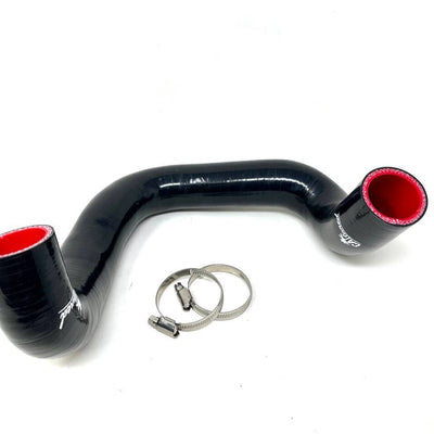 CAtuned Silicone Late Model Upper Cooling Hose Black compatible with e30 m20 2.5