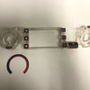 BMW E30 climate control illumination plate