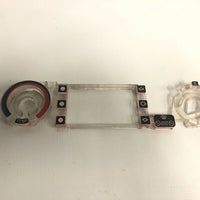 BMW E30 climate control illumination plate