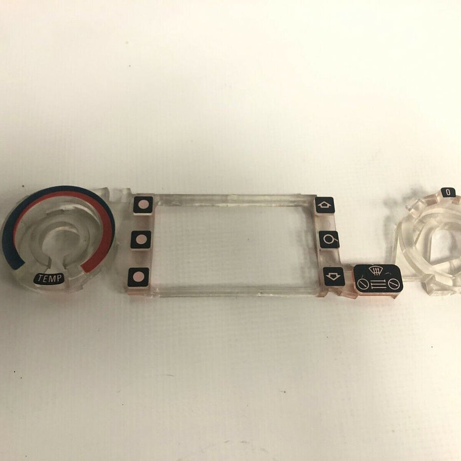 BMW E30 climate control illumination plate