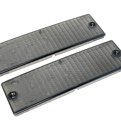 Turn Signal Lens Lenses covers Euro Dark (Compatible with plastic bumpers only / none-m3) ZKW BMW E30