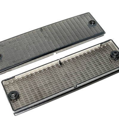 Turn Signal Lens Lenses covers Euro Dark (Compatible with plastic bumpers only / none-m3) ZKW BMW E30