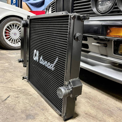 CAtuned All Aluminum Radiator Compatible with E30 318is i M42 Black Series