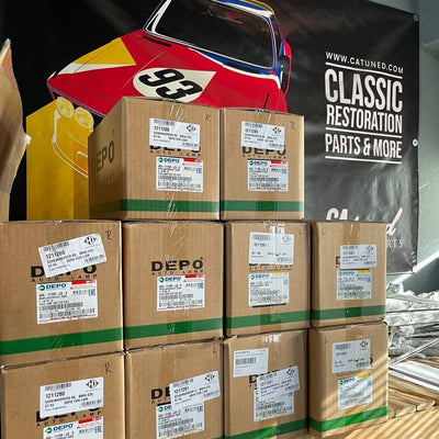 DEPO Euro Smiley Projector Headlights Compatible with All E30