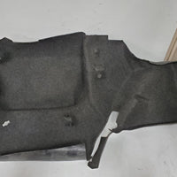 BMW E30 Convertible Rear Trunk Side Carpet Trim Left