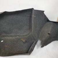 BMW E30 Convertible Rear Trunk Side Carpet Trim Left