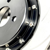 CAtuned Custom AP Racing APracing REAR brake kit compatible with E30 4x100