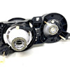 CAtuned HELLA Euro Smiley BLACK Smoked Crosshair Headlights compatible with E30 DOT USA Approved