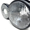 CAtuned HELLA Euro Smiley BLACK Smoked Crosshair Headlights compatible with E30 DOT USA Approved