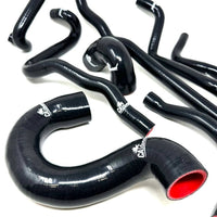 CATuned Silicone Cooling Hose kit Black compatible with E34 M5 S38