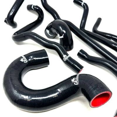CATuned Silicone Cooling Hose kit Black compatible with E34 M5 S38