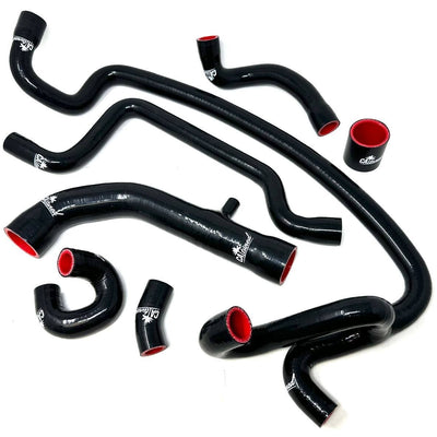 CATuned Silicone Cooling Hose kit Black compatible with E34 M5 S38