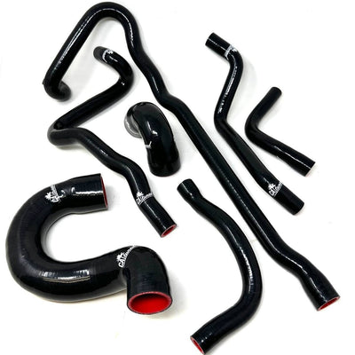 CATuned Silicone Cooling Hose kit Black compatible with E34 M5 S38