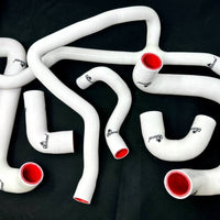 CAtuned Silicone Late Model Cooling Hose kit (Lifetime Warranty) WHITE compatible with e30 m20 2.5