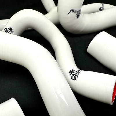 CAtuned Silicone Late Model Cooling Hose kit (Lifetime Warranty) WHITE compatible with e30 m20 2.5
