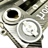 MOTORSPORT LIMITED CAtuned Billet Engine Oil Filler Cap RAW Color Compatible with BMW E30 E28 2002 & More