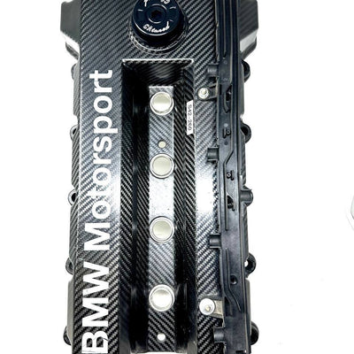 MOTORSPORT LIMITED CAtuned Billet Engine Oil Filler Cap BLACK Color Compatible with BMW E30 E28 2002 & More