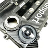 MOTORSPORT LIMITED CAtuned Billet Engine Oil Filler Cap BLACK Color Compatible with BMW E30 E28 2002 & More