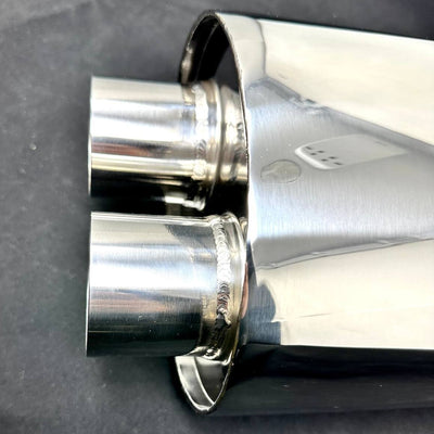 CAtuned Classic Muffler (VIBRANT) 2 in and 2 out 2.25"