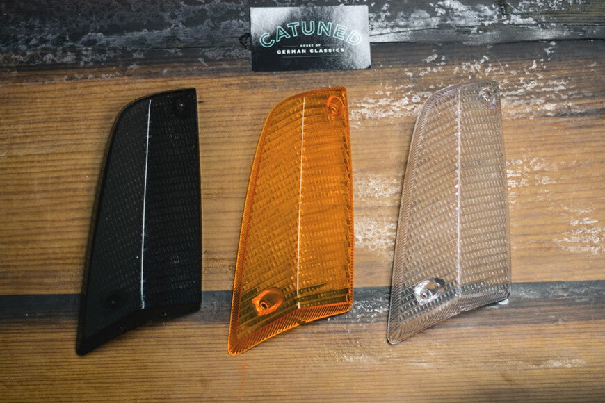 Front indicators lenses Compatible with E21 (Clear color)