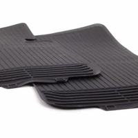 E30 BMW OEM Front Rubber Floor Mat Set - Anthracite