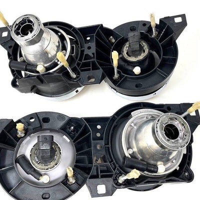 CAtuned Hella Euro Smiley French Yellow Headlights compatible with E30