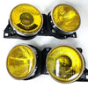 CAtuned Hella Euro Smiley French Yellow Headlights compatible with E30