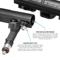 BMW 4cyl M10/S14 fuel rail - without brackets