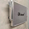 CAtuned Custom All Aluminum Radiator Compatible with E30 6 cyl & E36, E28, E24, E34 - Automatic transmission cooler and more!