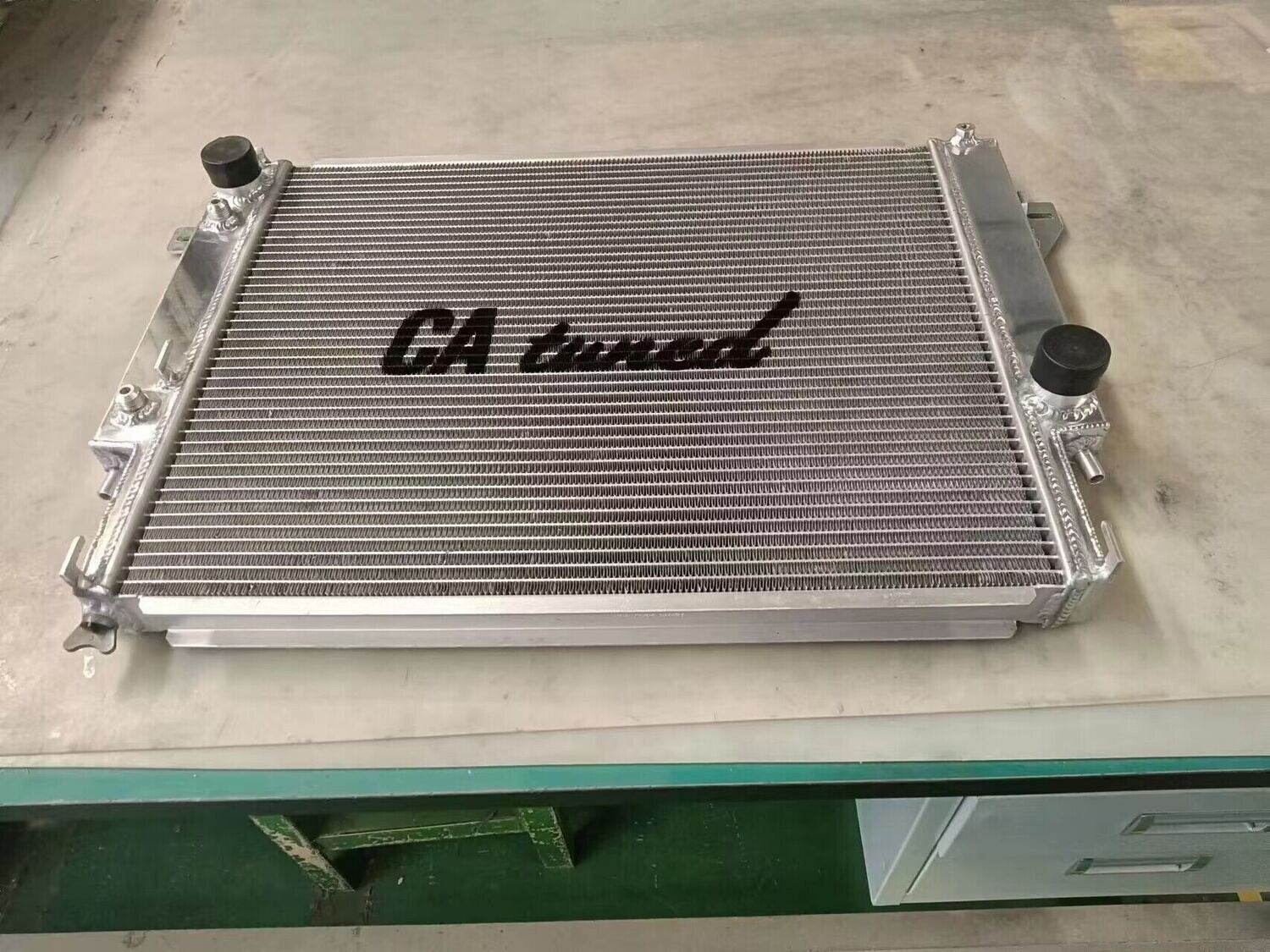 Catuned Radiator CAtuned Custom All Aluminum Radiator Compatible with E30 6 cyl & E36,