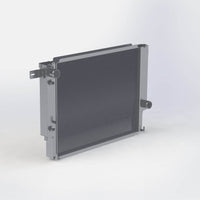 CAtuned Custom All Aluminum Radiator Compatible with E30 6 cyl & E36, E28, E24, E34 - Automatic transmission cooler and more!