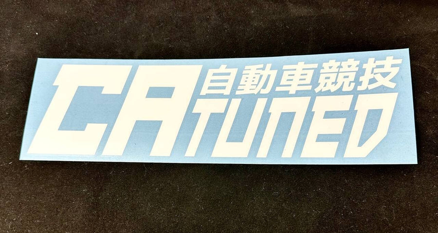 CAtuned Motorsports Windshield Banner / Decal Large JDM