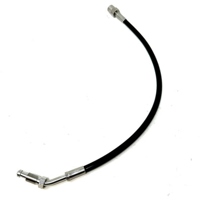 CAtuned Braided Clutch Line (BLACK) Male to Female Bent end