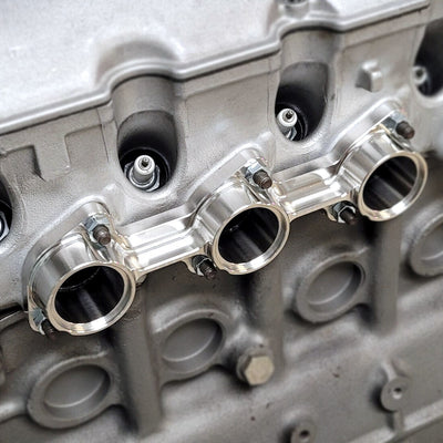 Billet Exhaust Manifold Flange (Pair) Compatible with M20