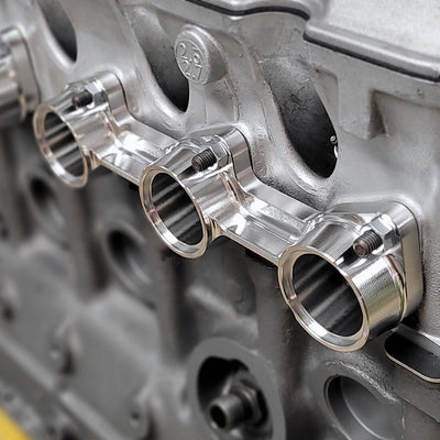 Billet Exhaust Manifold Flange (Pair) Compatible with M20