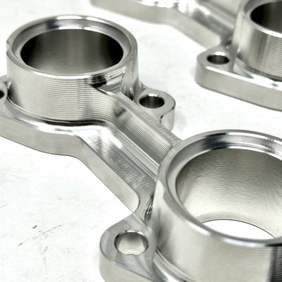 Billet Exhaust Manifold Flange (Pair) Compatible with M20