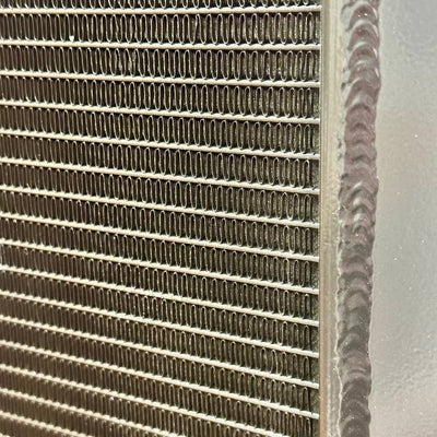 CAtuned Custom All Aluminum Radiator Black Series Compatible with E30 6 cyl & E36