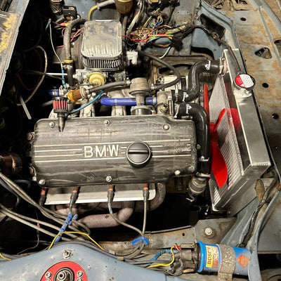 CAtuned All Aluminum Radiator Compatible with BMW 2002 1600 2002tii E10 E6 M10