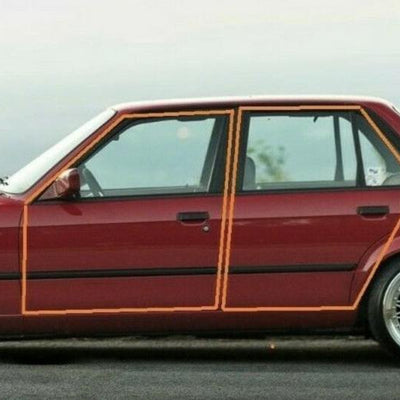 BMW E30 4 Door Inner Door Seals Left & Right Front & Rear 4 Pieces OEM Quality Sedan Touring