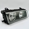 BMW Headlight Assembly Pair (Halogen) Euro - TYC Compatible with E36