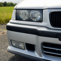 BMW Headlight Assembly Pair (Halogen) Euro - DEPO Compatible with E36