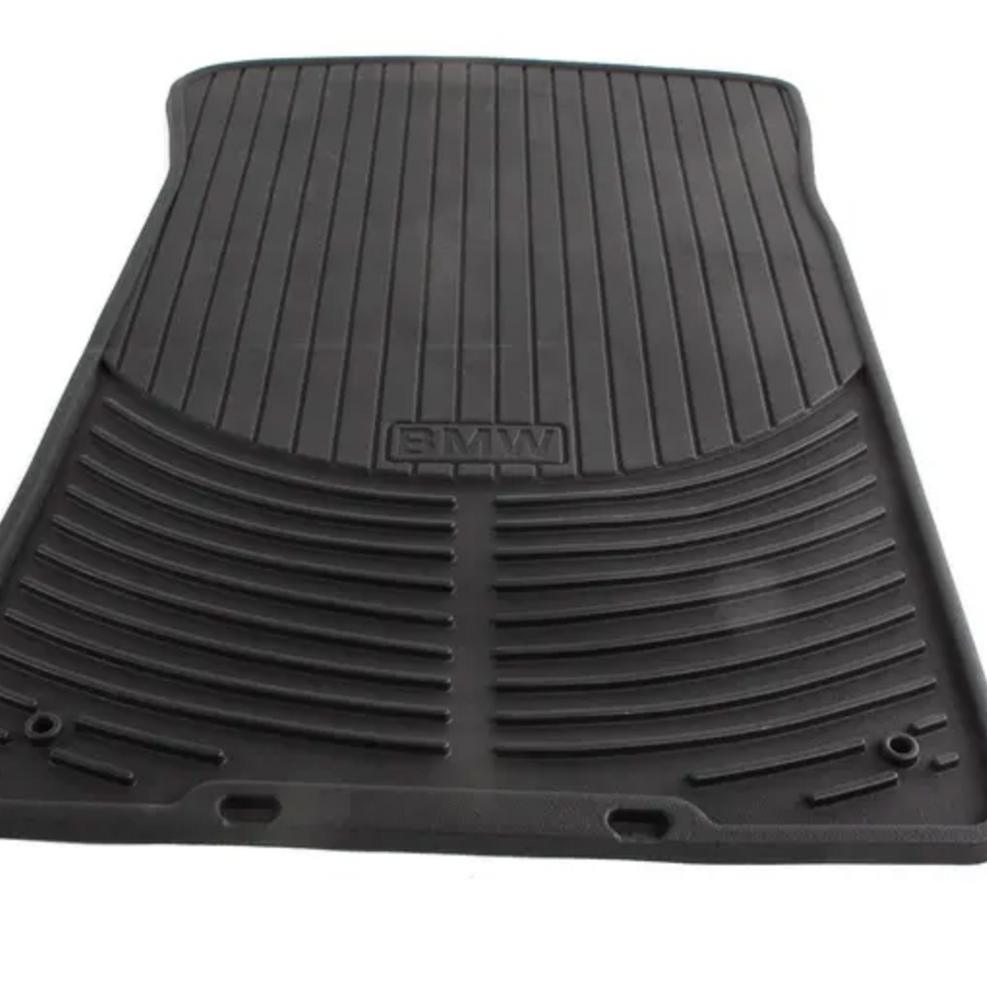 BMW E21 Rubber Floor Mats Black Set ORIGINAL BMW