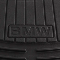 BMW E21 Rubber Floor Mats Black Set ORIGINAL BMW