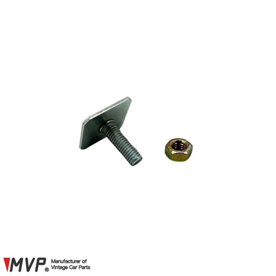 HARDWARE KIT / CLAMP SET FOR REAR CHROME EURO BUMPER TRIM Compatible with BMW E30