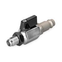 Air Jack Petcock Ball Valve Male Connector, AN-6
