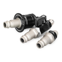 Air Jack Petcock Ball Valve Male Connector, AN-6