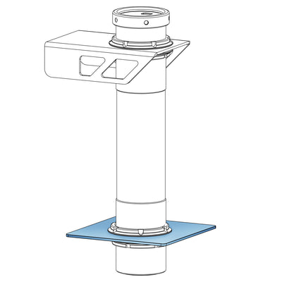 Mounting steel plate for Air Jack 60C