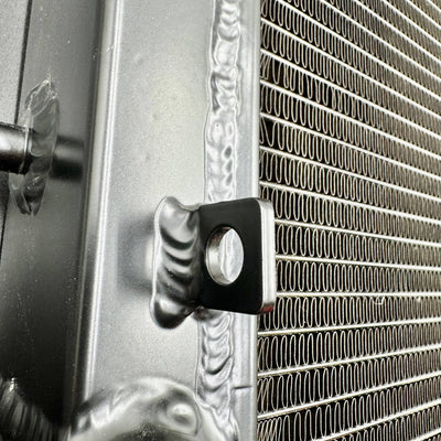 CAtuned BLACK Performance All Aluminum Radiator w/ cap compatible with Skyline R33 GTR