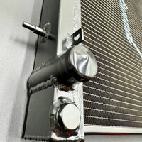 CAtuned BLACK Performance All Aluminum Radiator w/ cap compatible with Skyline R33 GTR