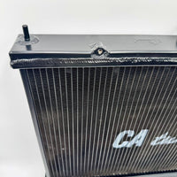 CAtuned BLACK Performance All Aluminum Radiator w/ cap compatible with Skyline R33 GTR